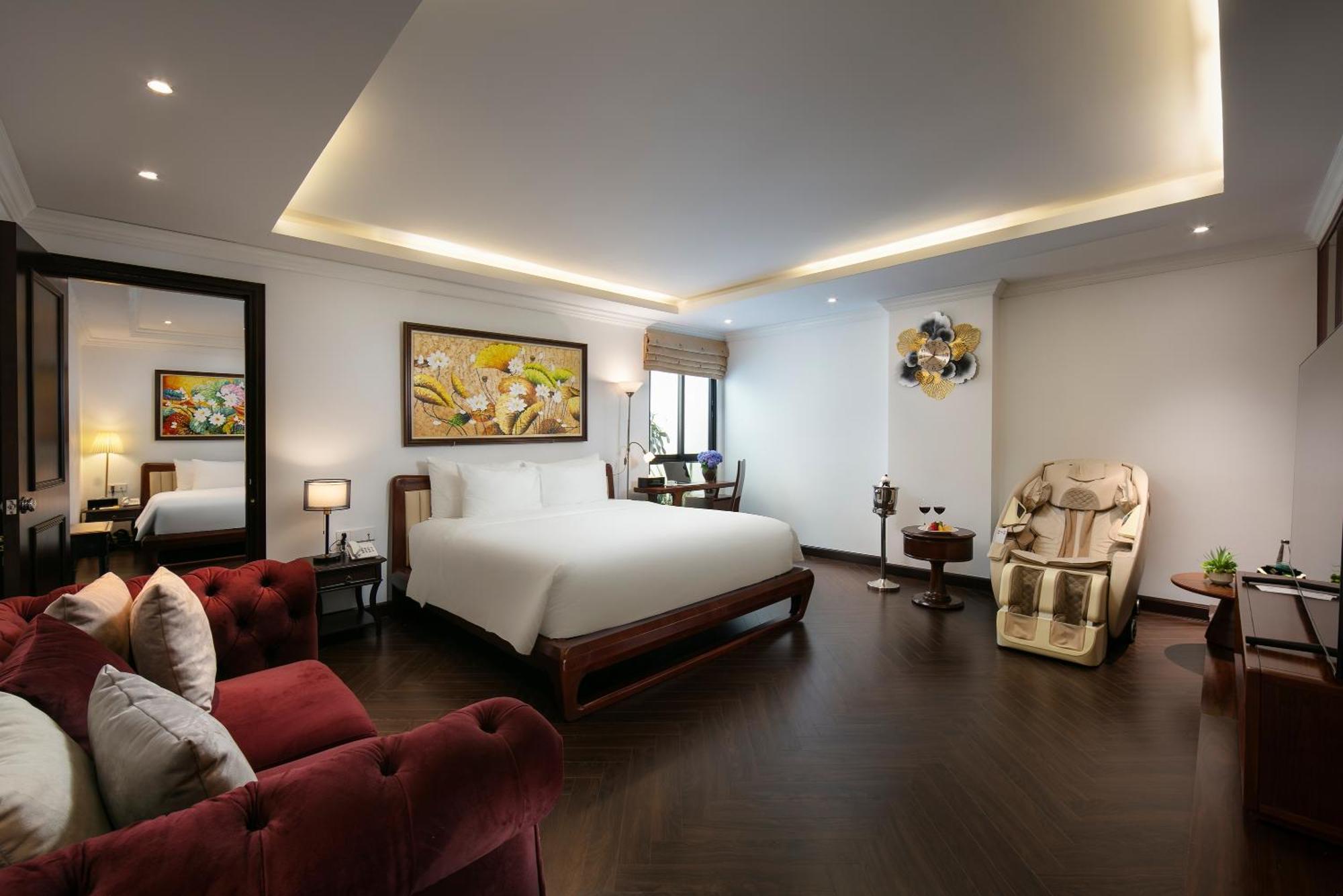 May De Ville Crown Hotel ฮานอย ภายนอก รูปภาพ